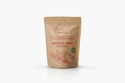 Proteinhealing veganes Pulver Vanille-Zimt 500g